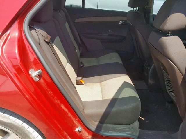 1G1ZC5E03CF282147 - 2012 CHEVROLET MALIBU 1LT RED photo 6