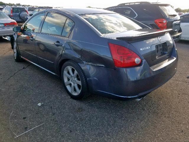 1N4BA41E87C821577 - 2007 NISSAN MAXIMA SE GRAY photo 3