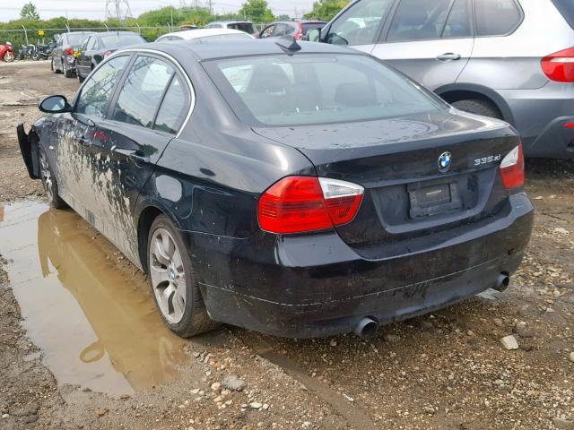 WBAVD53598A284343 - 2008 BMW 335 XI BLACK photo 3