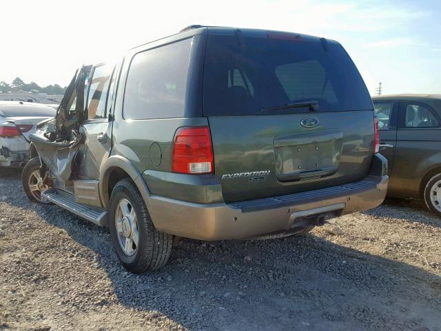 1FMPU18L73LC07765 - 2003 FORD EXPEDITION GREEN photo 3