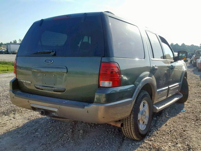 1FMPU18L73LC07765 - 2003 FORD EXPEDITION GREEN photo 4