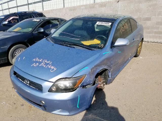 JTKDE167390300408 - 2009 TOYOTA SCION TC ლურჯი ფოტო 2