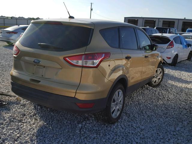 1FMCU0F7XEUB93372 - 2014 FORD ESCAPE S GOLD photo 4