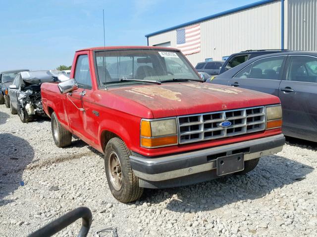 1FTCR10U5MUC62395 - 1991 FORD RANGER RED photo 1