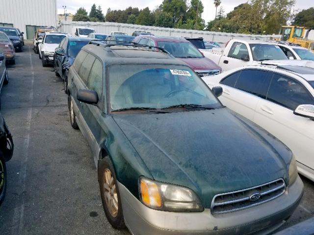 4S3BH6863Y6657400 - 2000 SUBARU LEGACY OUT GREEN photo 1