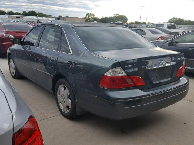 4T1BF28B83U317218 - 2003 TOYOTA AVALON XL TURQUOISE photo 3