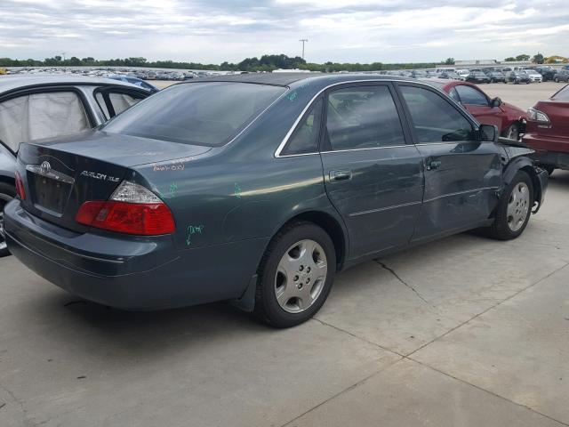 4T1BF28B83U317218 - 2003 TOYOTA AVALON XL TURQUOISE photo 4