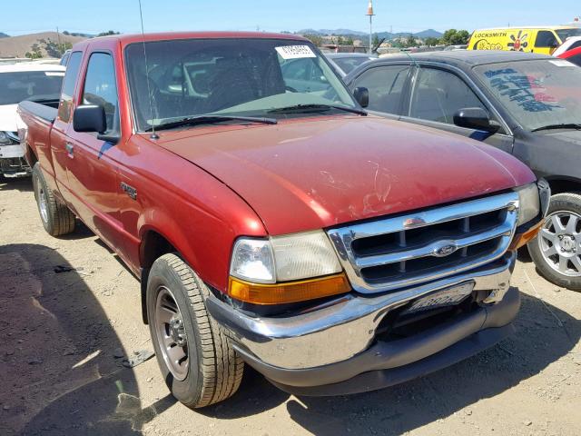 1FTYR14V4XPB83523 - 1999 FORD RANGER SUP RED photo 1