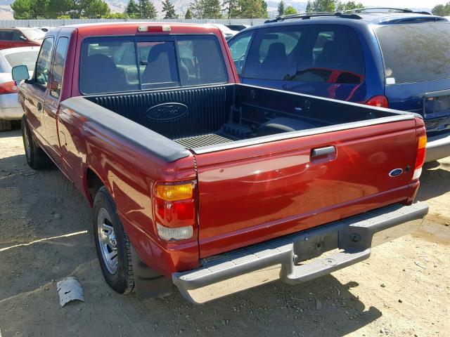 1FTYR14V4XPB83523 - 1999 FORD RANGER SUP RED photo 3