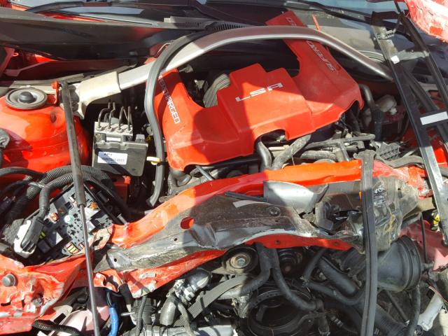2G1FL1EP4E9801551 - 2014 CHEVROLET CAMARO ZL1 红色 照片 7