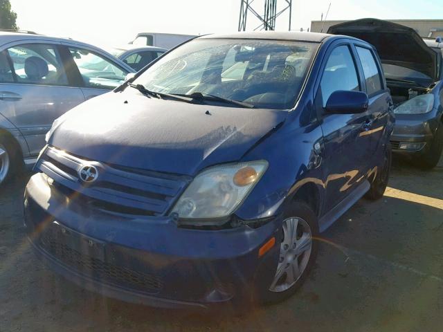 JTKKT624550128026 - 2005 TOYOTA SCION XA BLUE photo 2