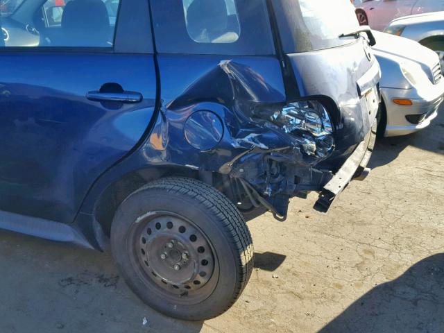 JTKKT624550128026 - 2005 TOYOTA SCION XA BLUE photo 9