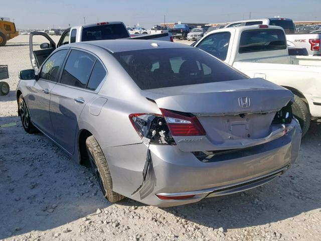 1HGCR2F8XHA203898 - 2017 HONDA ACCORD EXL SILVER photo 3