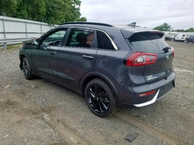 KNDCC3LCXJ5152366 - 2018 KIA NIRO EX GRAY photo 3