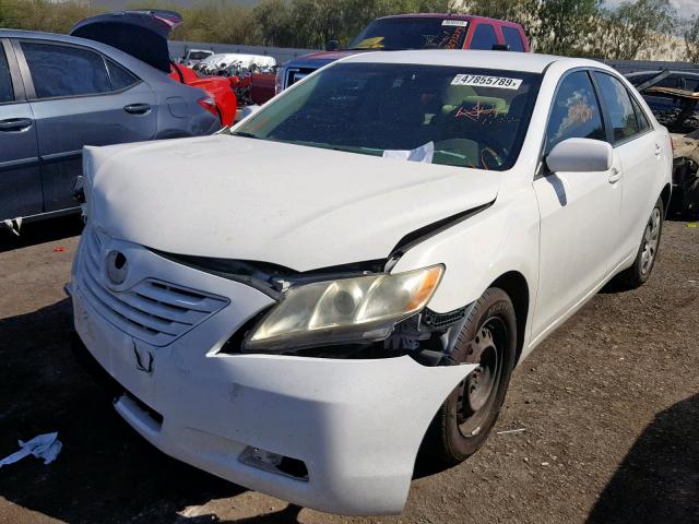 4T4BE46K59R051141 - 2009 TOYOTA CAMRY BASE WHITE photo 2