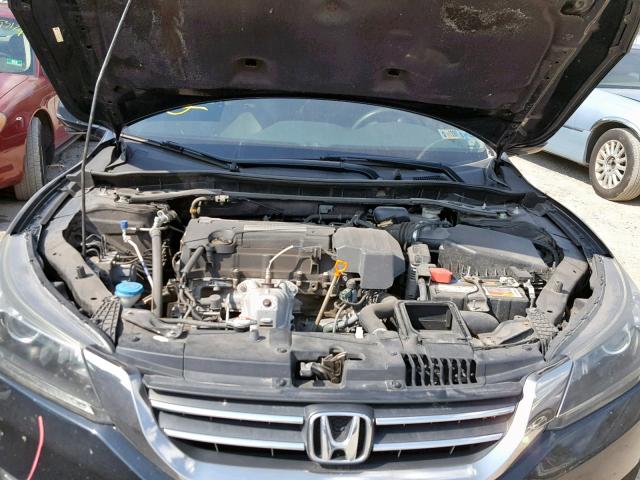 1HGCR2F84DA138153 - 2013 HONDA ACCORD EXL BLACK photo 7