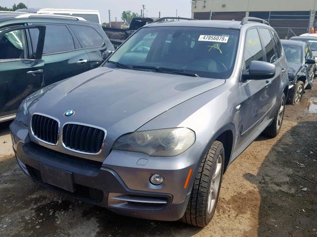 5UXFE43568L029425 - 2008 BMW X5 3.0I GRAY photo 2