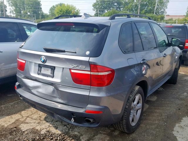 5UXFE43568L029425 - 2008 BMW X5 3.0I GRAY photo 4