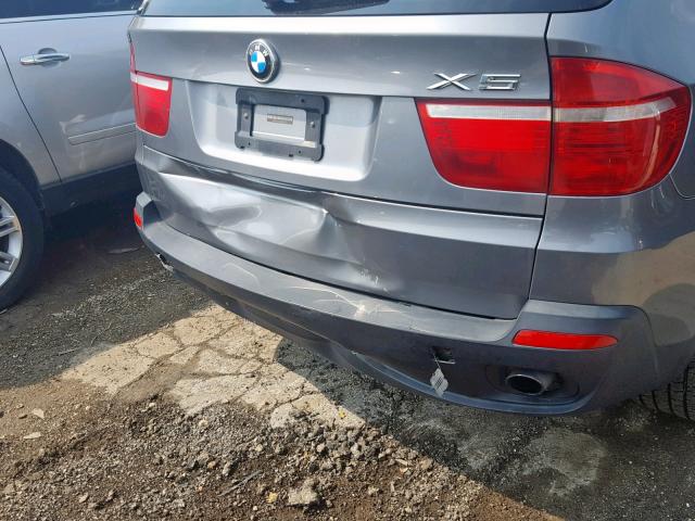 5UXFE43568L029425 - 2008 BMW X5 3.0I GRAY photo 9