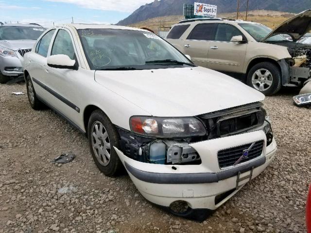 YV1RS61R912053166 - 2001 VOLVO S60 WHITE photo 1