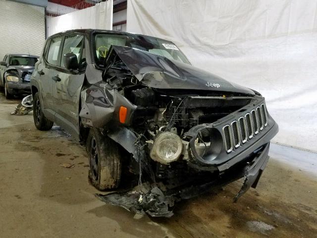 ZACCJBAB5JPH03322 - 2018 JEEP RENEGADE S 灰色 照片 1