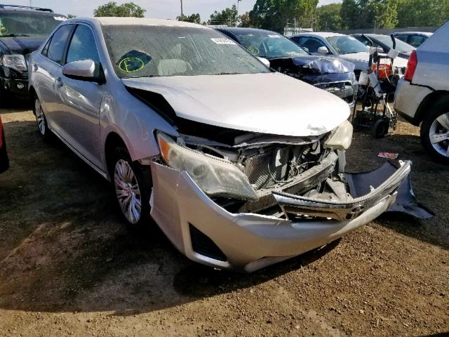 4T4BF1FK7CR225195 - 2012 TOYOTA CAMRY BASE SILVER photo 1
