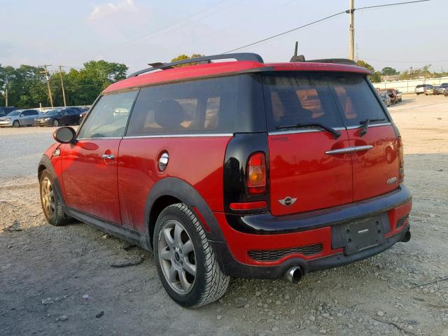 WMWMM3C57ATZ33471 - 2010 MINI COOPER S C RED photo 3