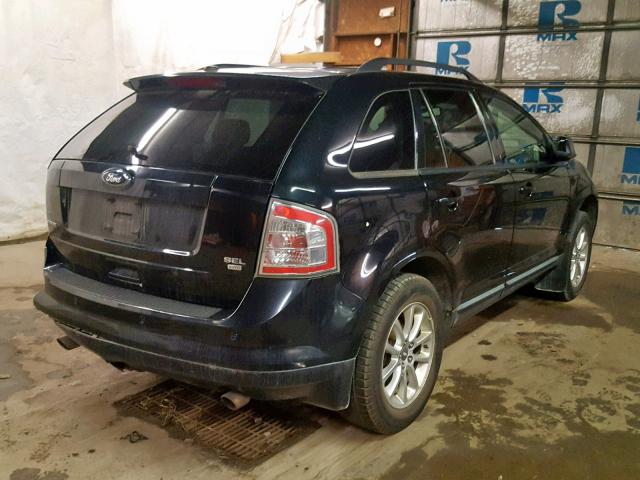 2FMDK48C99BA75031 - 2009 FORD EDGE SEL BLACK photo 4