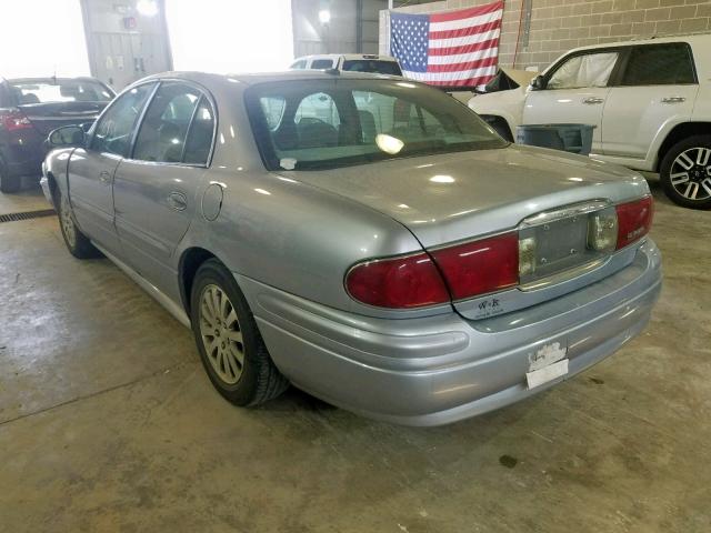 1G4HP52K85U203241 - 2005 BUICK LESABRE CU BLUE photo 3