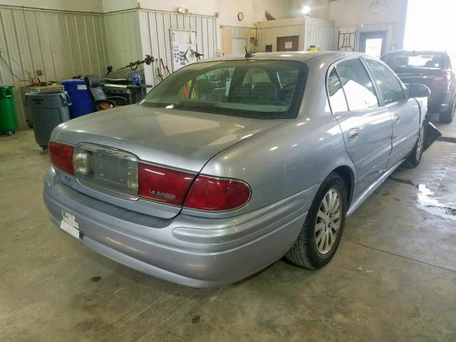 1G4HP52K85U203241 - 2005 BUICK LESABRE CU BLUE photo 4