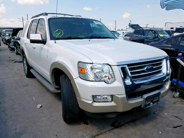 1FMEU6EE7AUA93252 - 2010 FORD EXPLORER E WHITE photo 1