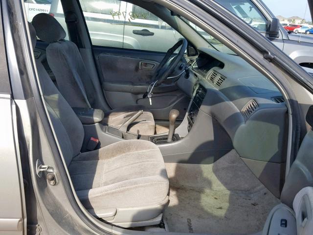 JT2BF22K110341161 - 2001 TOYOTA CAMRY CE GRAY photo 5