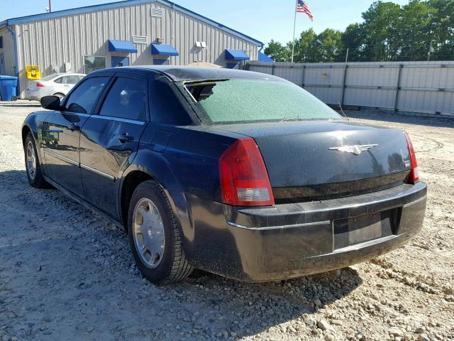 2C3KA53G36H407654 - 2006 CHRYSLER 300 TOURIN BLACK photo 3