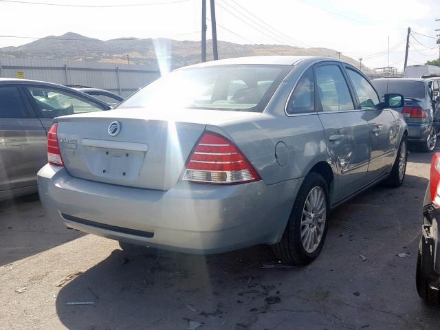 1MEFM42186G611209 - 2006 MERCURY MONTEGO PR 银色 照片 4