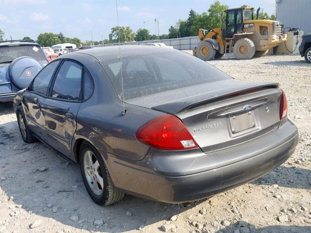 1FAFP55S53G135117 - 2003 FORD TAURUS SES GRAY photo 3