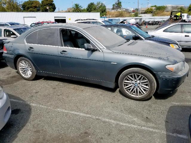 WBAGL63452DP53541 - 2002 BMW 745 I GRAY photo 1