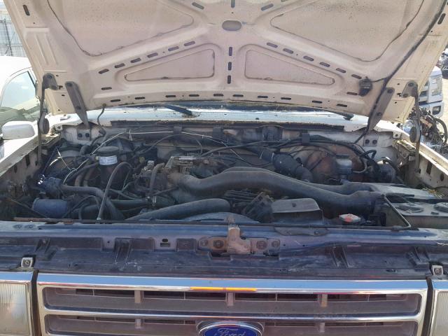 1FMEU15H3KLA28001 - 1989 FORD BRONCO U10 BLUE photo 7