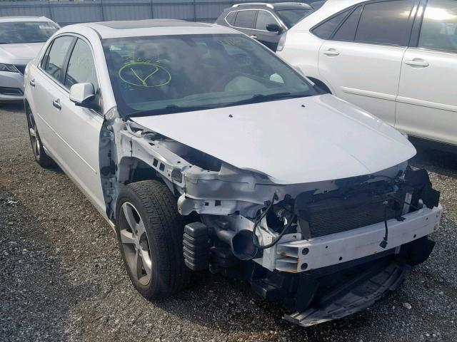 1G1ZC5E02CF167894 - 2012 CHEVROLET MALIBU 1LT WHITE photo 1