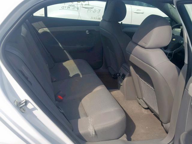 1G1ZC5E02CF167894 - 2012 CHEVROLET MALIBU 1LT WHITE photo 6