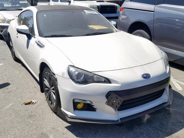 JF1ZCAC19G8601238 - 2016 SUBARU BRZ 2.0 LI WHITE photo 1