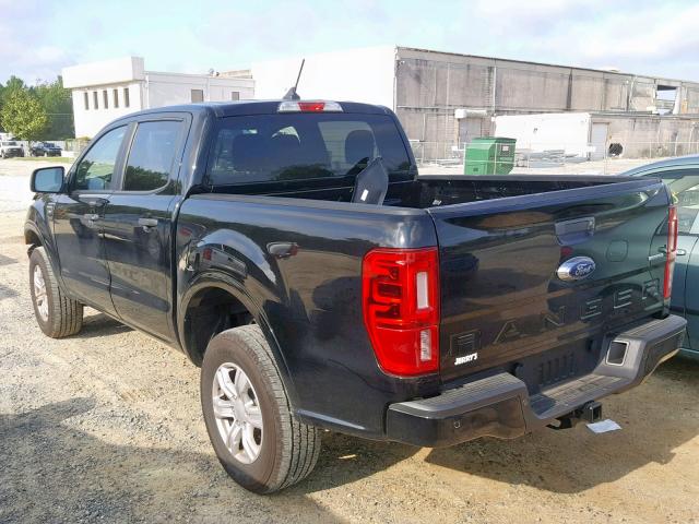 1FTER4EH7KLA22192 - 2019 FORD RANGER SUP BLACK photo 3