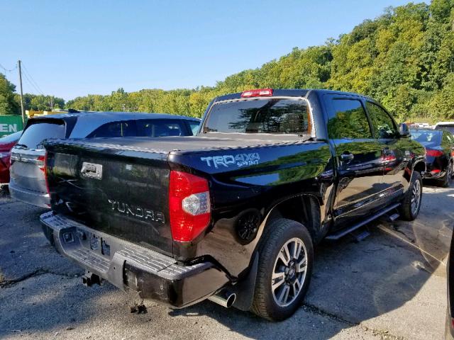 5TFDW5F13KX786366 - 2019 TOYOTA TUNDRA CRE BLACK photo 4