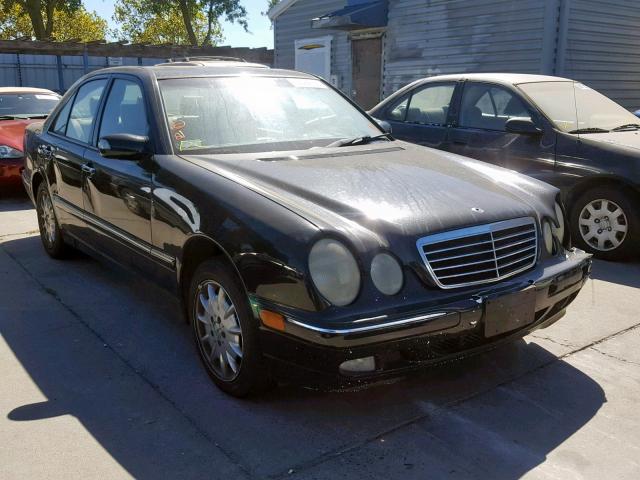 WDBJF65J71B386573 - 2001 MERCEDES-BENZ E 320 BLACK photo 1