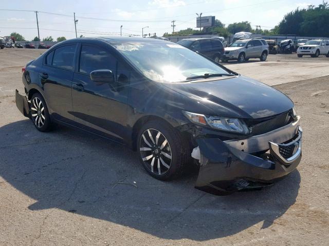 2HGFB2F90FH549905 - 2015 HONDA CIVIC EXL 黑色 照片 1