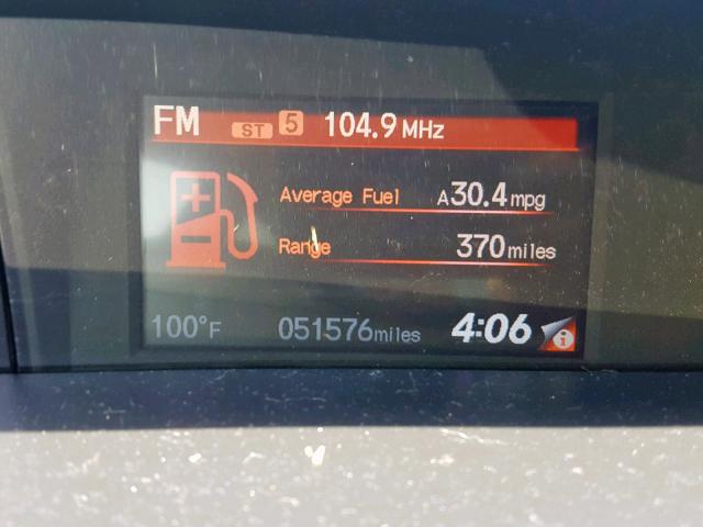 2HGFB2F90FH549905 - 2015 HONDA CIVIC EXL 黑色 照片 8