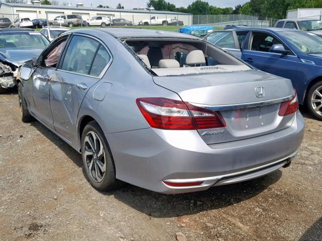 1HGCR2F89HA194224 - 2017 HONDA ACCORD EXL SILVER photo 3