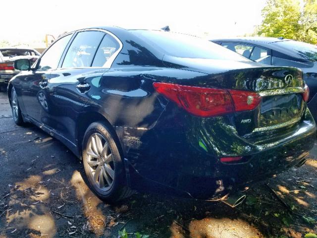 JN1CV7AR9HM680203 - 2017 INFINITI Q50 BASE BLACK photo 3