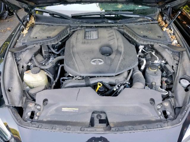 JN1CV7AR9HM680203 - 2017 INFINITI Q50 BASE BLACK photo 7