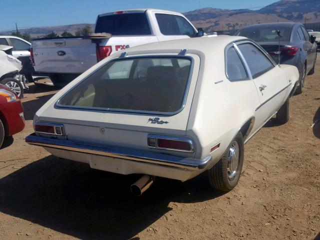 2R11X102184 - 1972 FORD PINTO WHITE photo 4