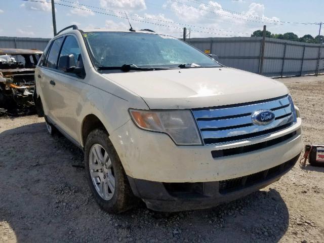 2FMDK36C98BB12221 - 2008 FORD EDGE SE WHITE photo 1